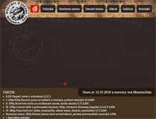 Tablet Screenshot of hostinecujakuba.sk